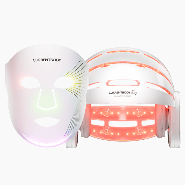 LED Face & Hair Kit: Series 3. Series 3 face mask with the Hair Growth Helmet.