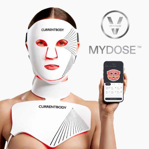 LED Face & Neck Kit: Series 3. The full facial set: Series 3 LED mask with the Neck & Décolletage Mask.